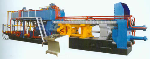 銅材雙動擠壓機